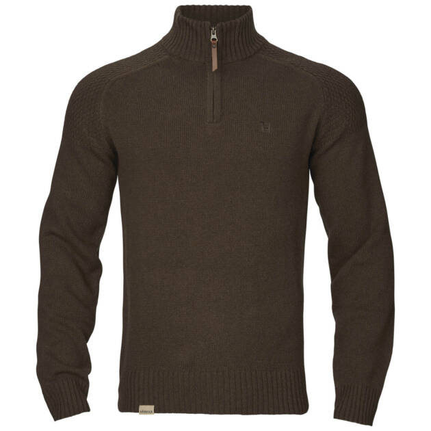 Härkila knitpullover vincent merion troyer (demitasse brown)