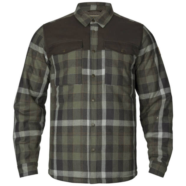 Härkila shirt Asmund wool insulated (green/pahantom)